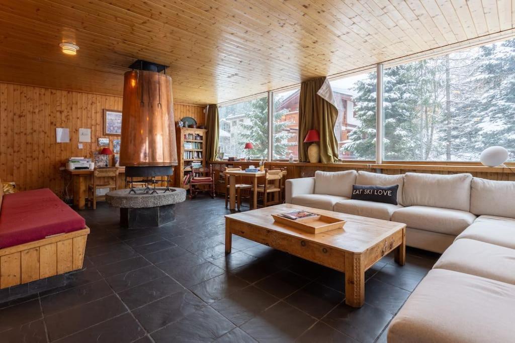 Chalet Robaumont - Grand Chalet Familial Proche Du Centre Et Des Pistes 쿠쉐벨 외부 사진